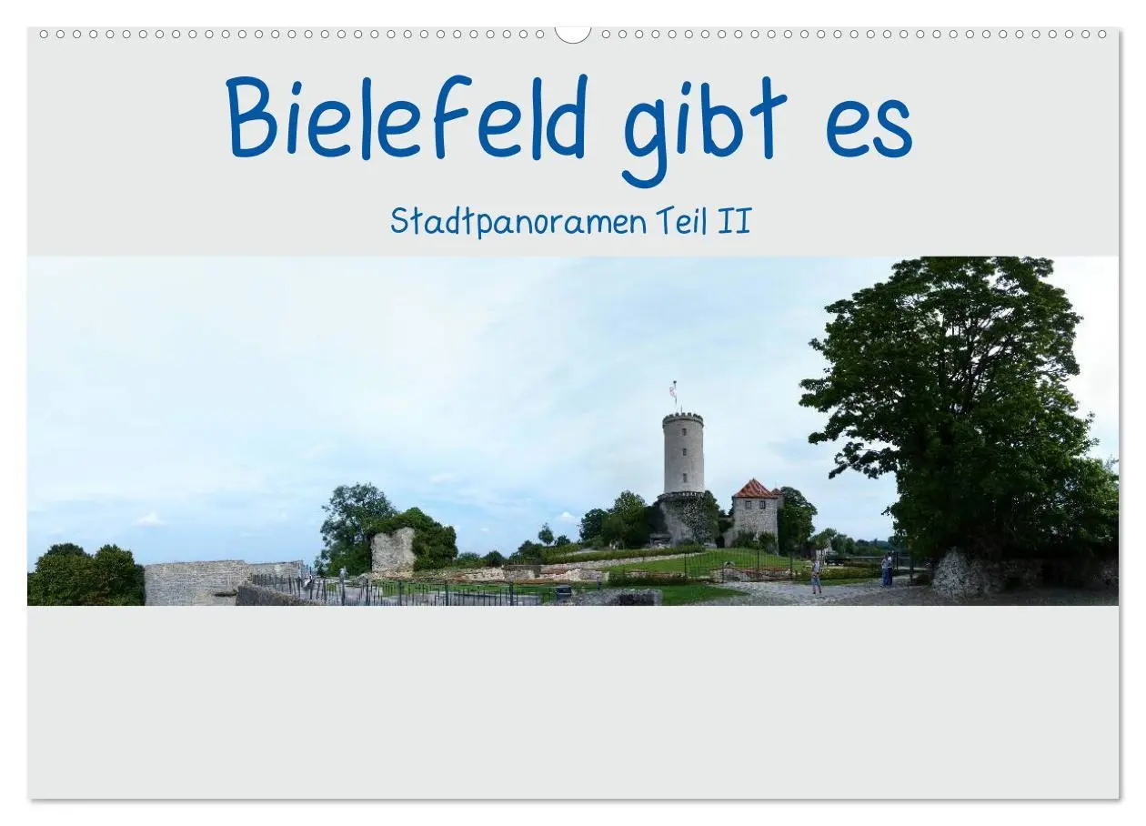 Cover: 9783516215779 | Bielefeld gibt es! Stadtpanoramen Teil 2 (Wandkalender 2026 DIN A2...