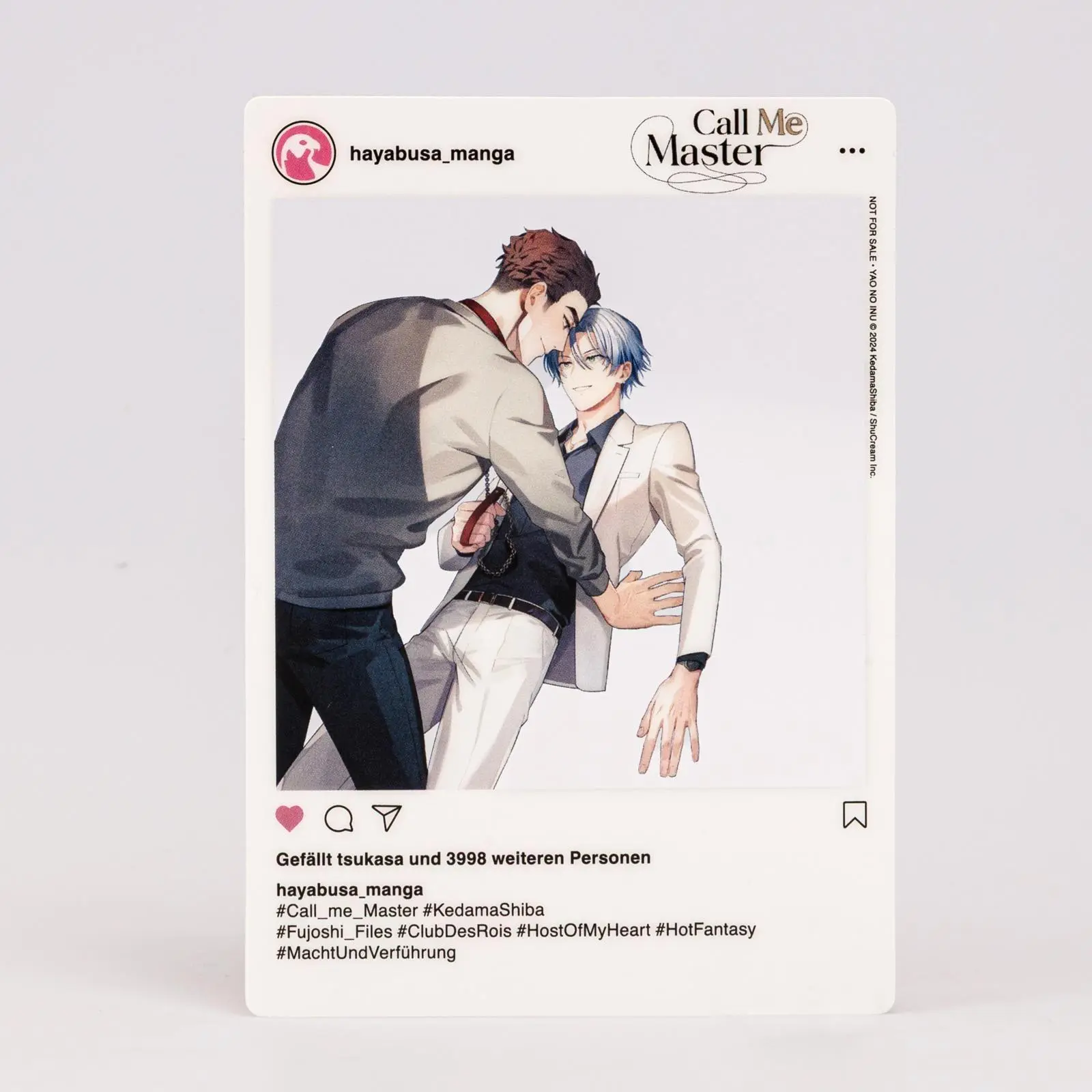 Bild: 9783551625779 | Call me Master | Kedamashiba | Taschenbuch | 224 S. | Deutsch | 2026