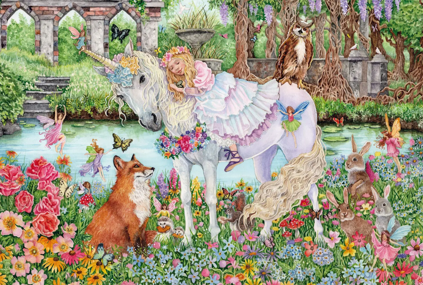 Bild: 4001504565879 | Einhornprinzessin | Kinderpuzzle Graspappe Standard 150 Teile | Spiel