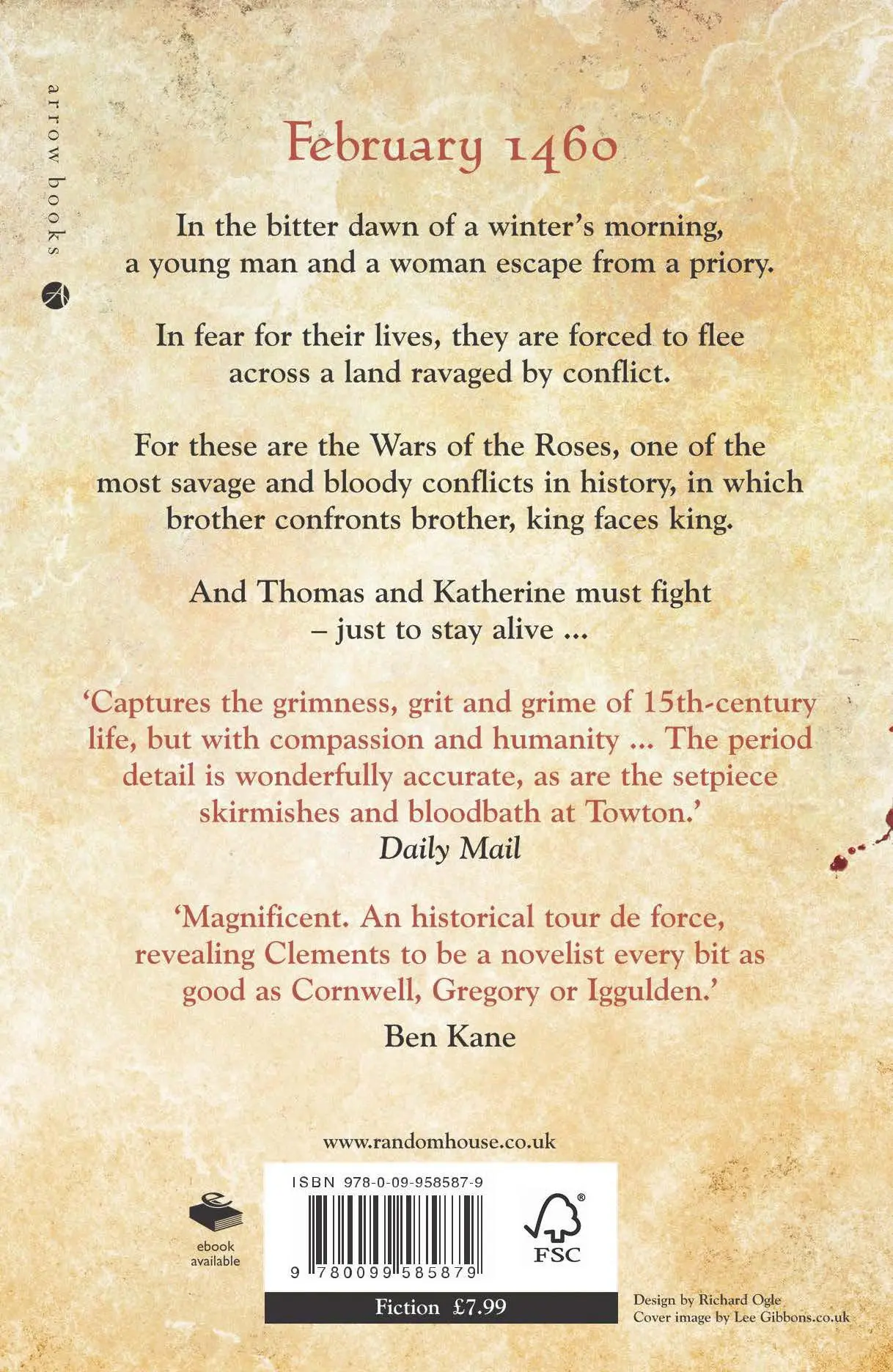 Rückseite: 9780099585879 | Kingmaker: Winter Pilgrims | (Book 1) | Toby Clements | Taschenbuch