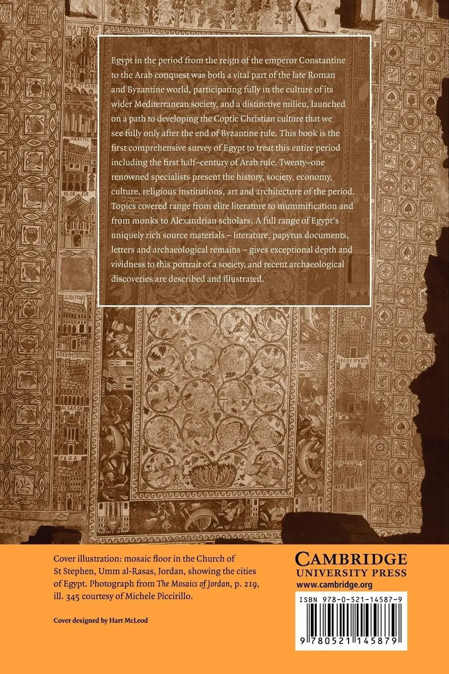 Rückseite: 9780521145879 | Egypt in the Byzantine World, 300-700 | Roger S. Bagnall | Taschenbuch