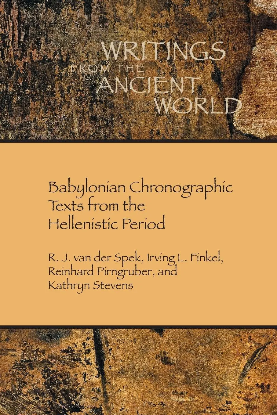 Cover: 9781628375879 | Babylonian Chronographic Texts from the Hellenistic Period | Buch