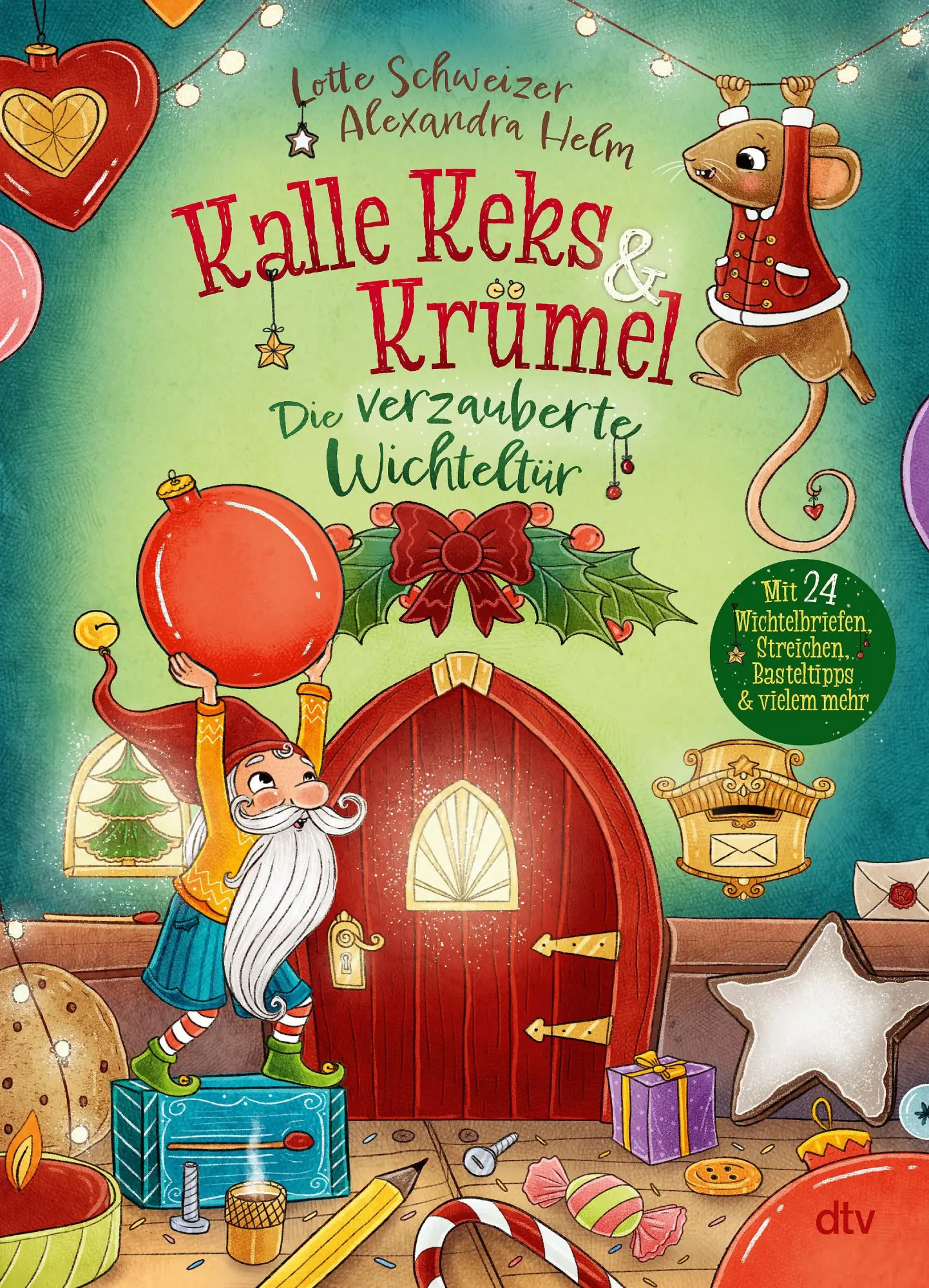 Cover: 9783423765879 | Kalle Keks &amp; Krümel - Die verzauberte Wichteltür | Lotte Schweizer