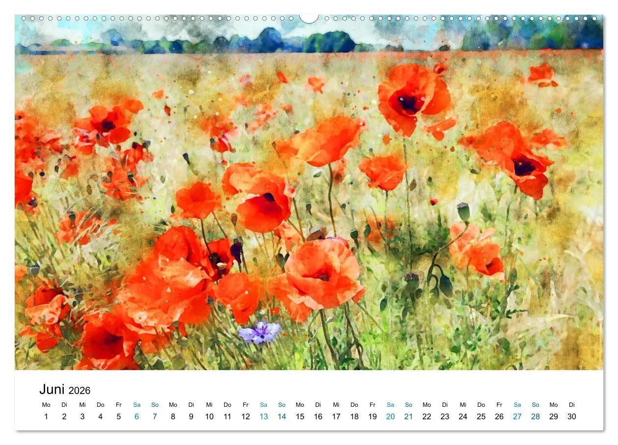 Bild: 9783457665879 | Havelland in Aquarell (hochwertiger Premium Wandkalender 2026 DIN...
