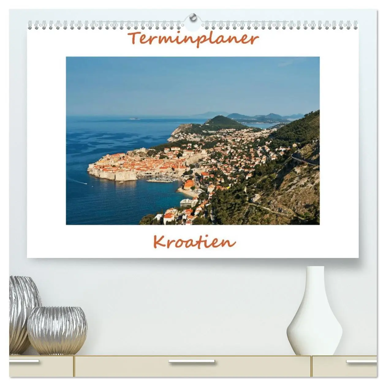 Cover: 9783516205879 | Kroatien, Terminplaner (hochwertiger Premium Wandkalender 2026 DIN...