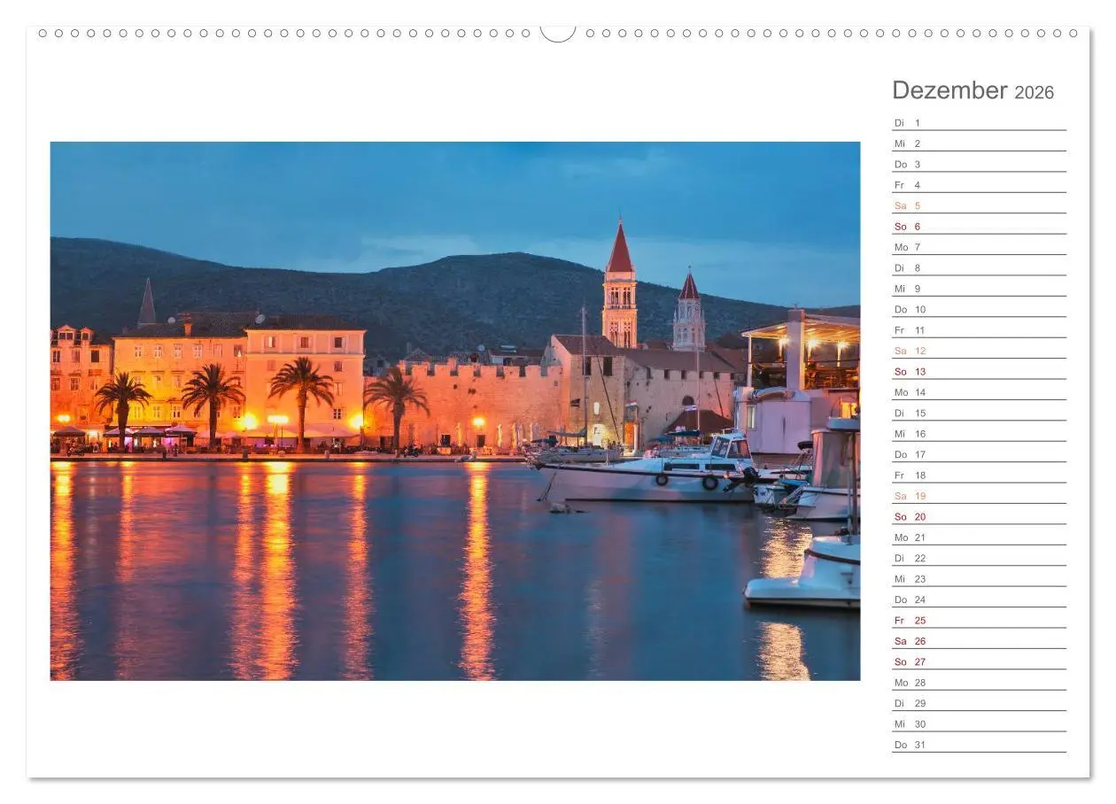 Bild: 9783516205879 | Kroatien, Terminplaner (hochwertiger Premium Wandkalender 2026 DIN...