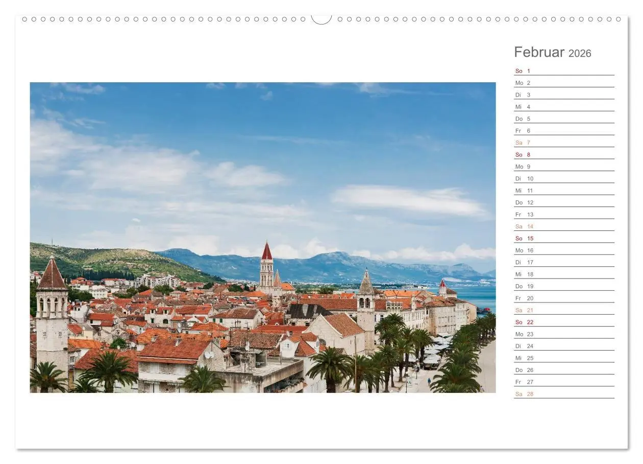 Bild: 9783516205879 | Kroatien, Terminplaner (hochwertiger Premium Wandkalender 2026 DIN...