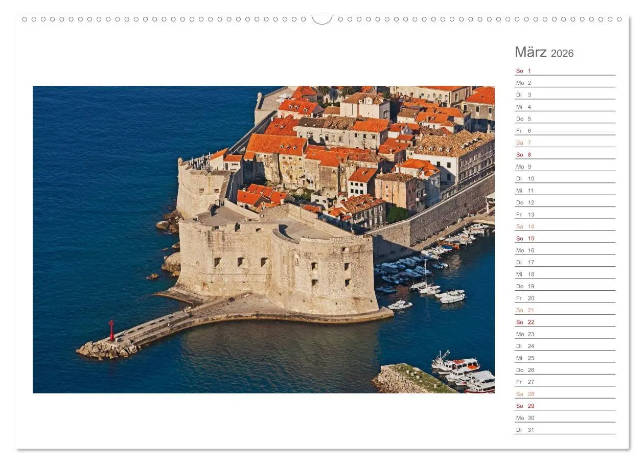 Bild: 9783516205879 | Kroatien, Terminplaner (hochwertiger Premium Wandkalender 2026 DIN...