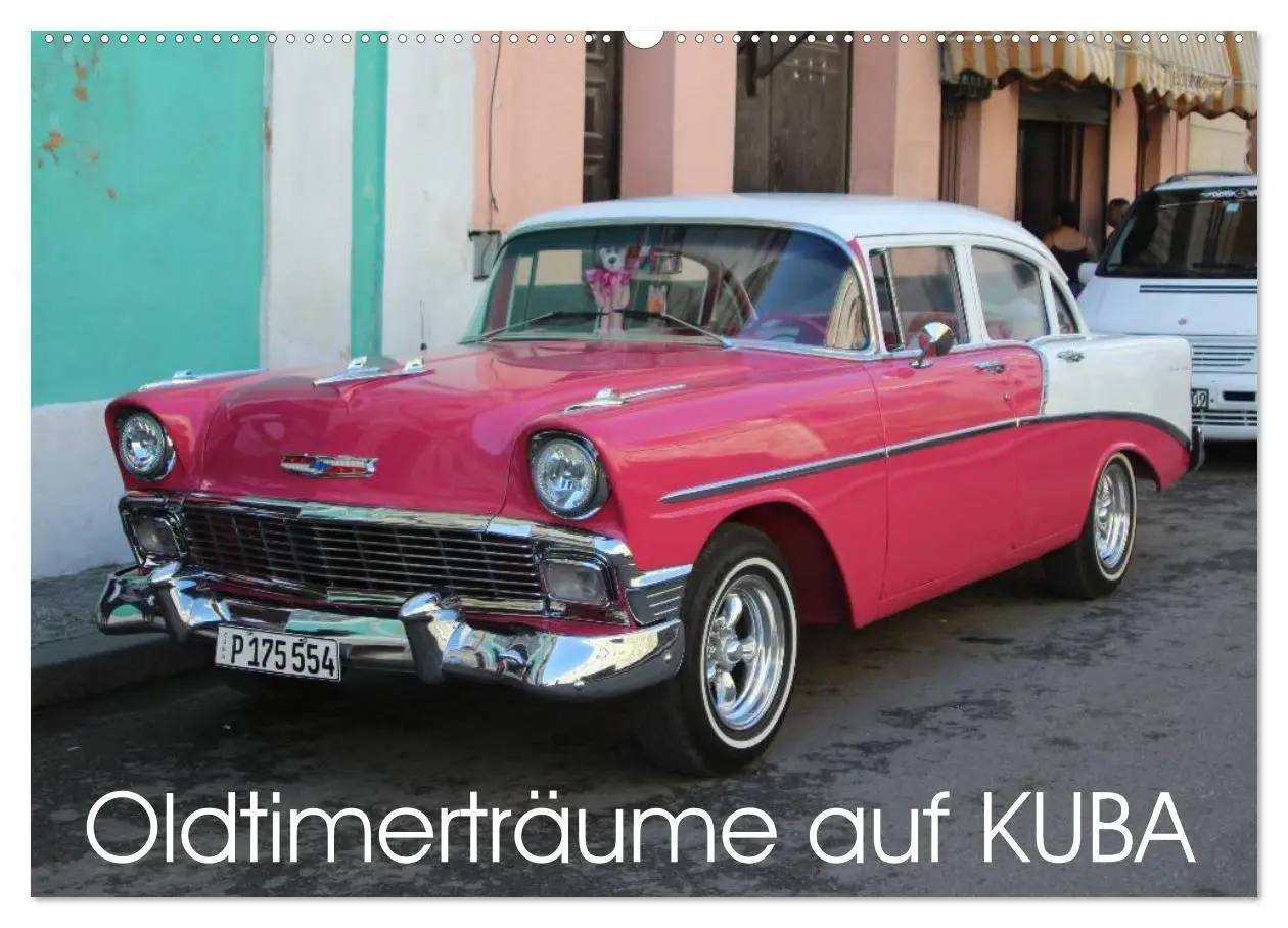 Cover: 9783594045879 | Oldtimerträume auf KUBA (Wandkalender 2027 DIN A2 quer), CALVENDO...