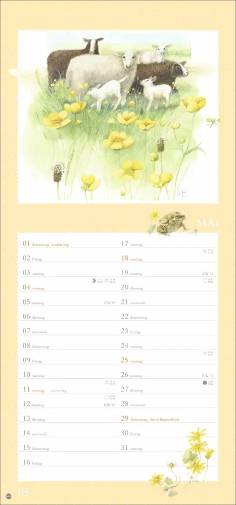 Bild: 9783756405879 | Marjolein Bastin: Wunder der Natur Kalender 2025 | Marjolein Bastin