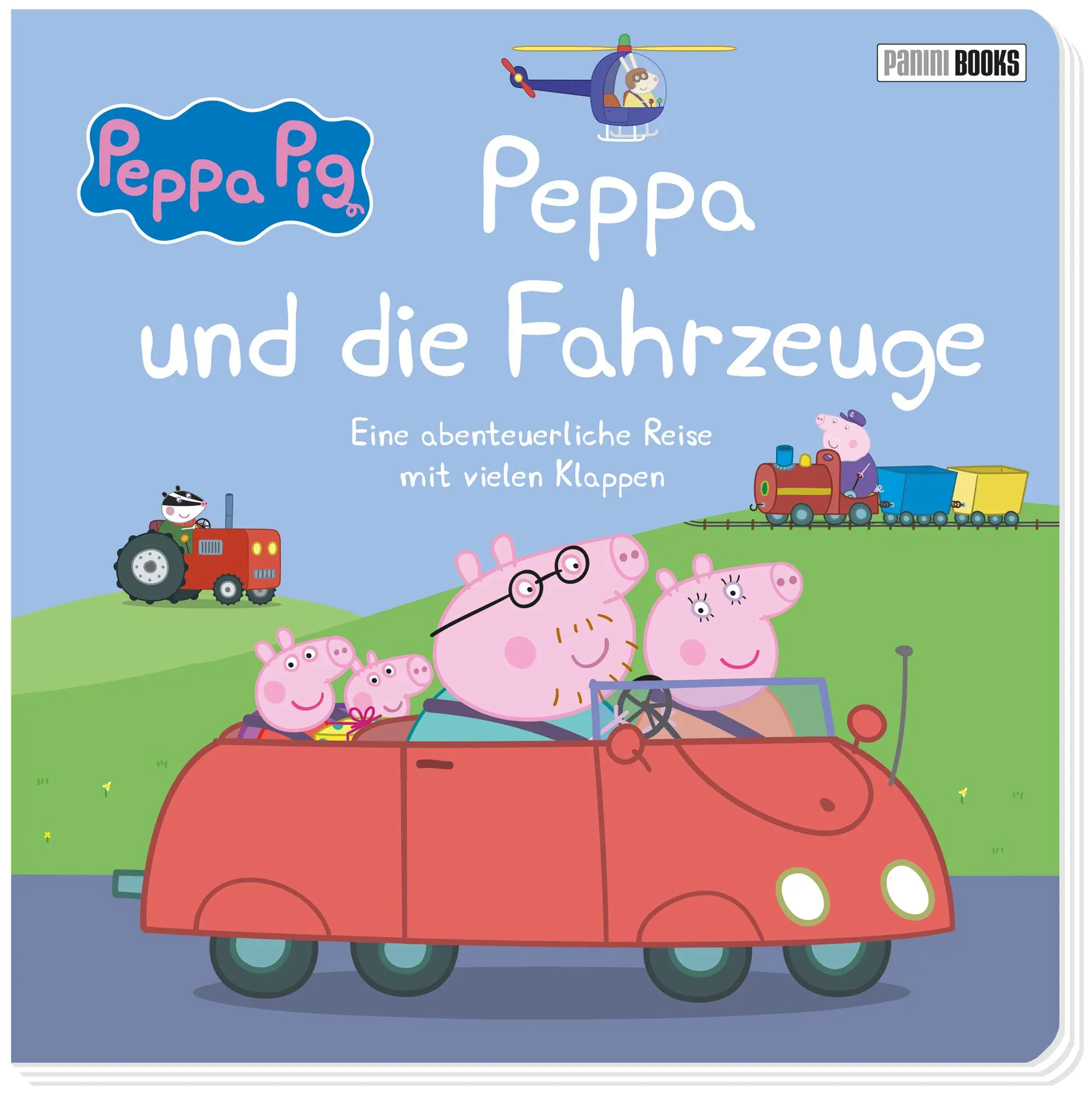 Cover: 9783833245879 | Peppa Pig: Peppa und die Fahrzeuge - Eine abenteuerliche Reise mit...