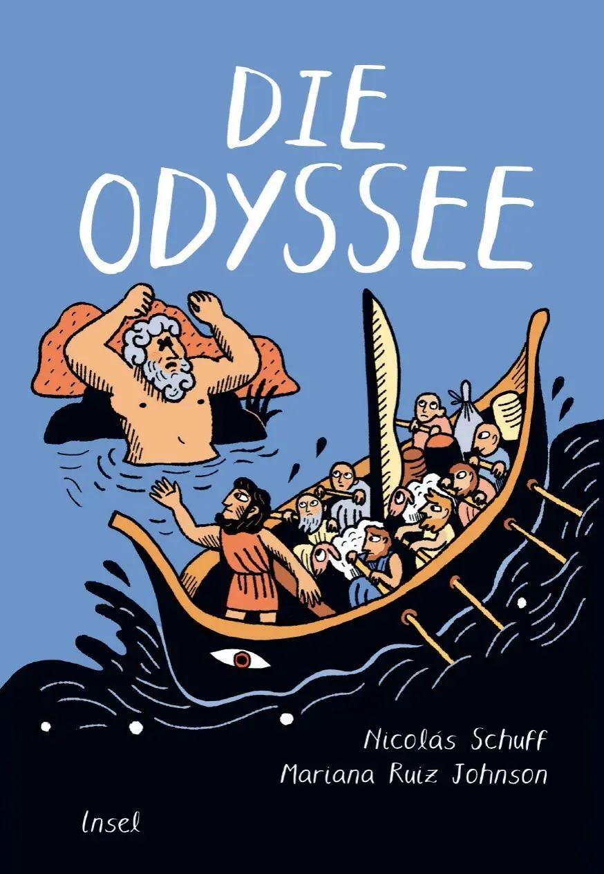 Cover: 9783458645979 | Die Odyssee. Graphic Novel | Nicolás Schuff | Buch | 192 S. | Deutsch