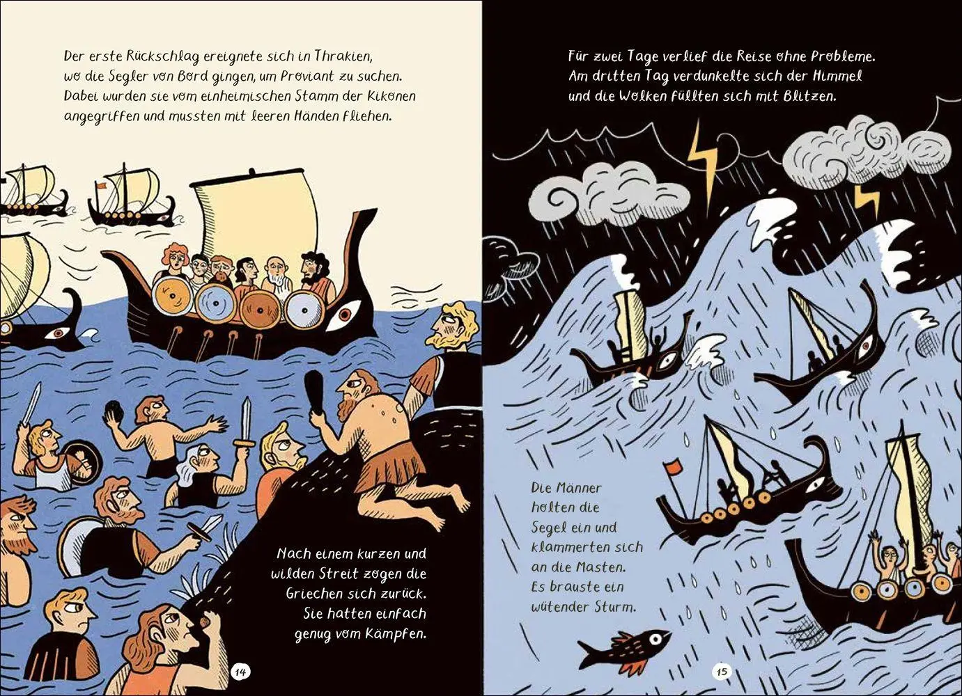 Bild: 9783458645979 | Die Odyssee. Graphic Novel | Nicolás Schuff | Buch | 192 S. | Deutsch