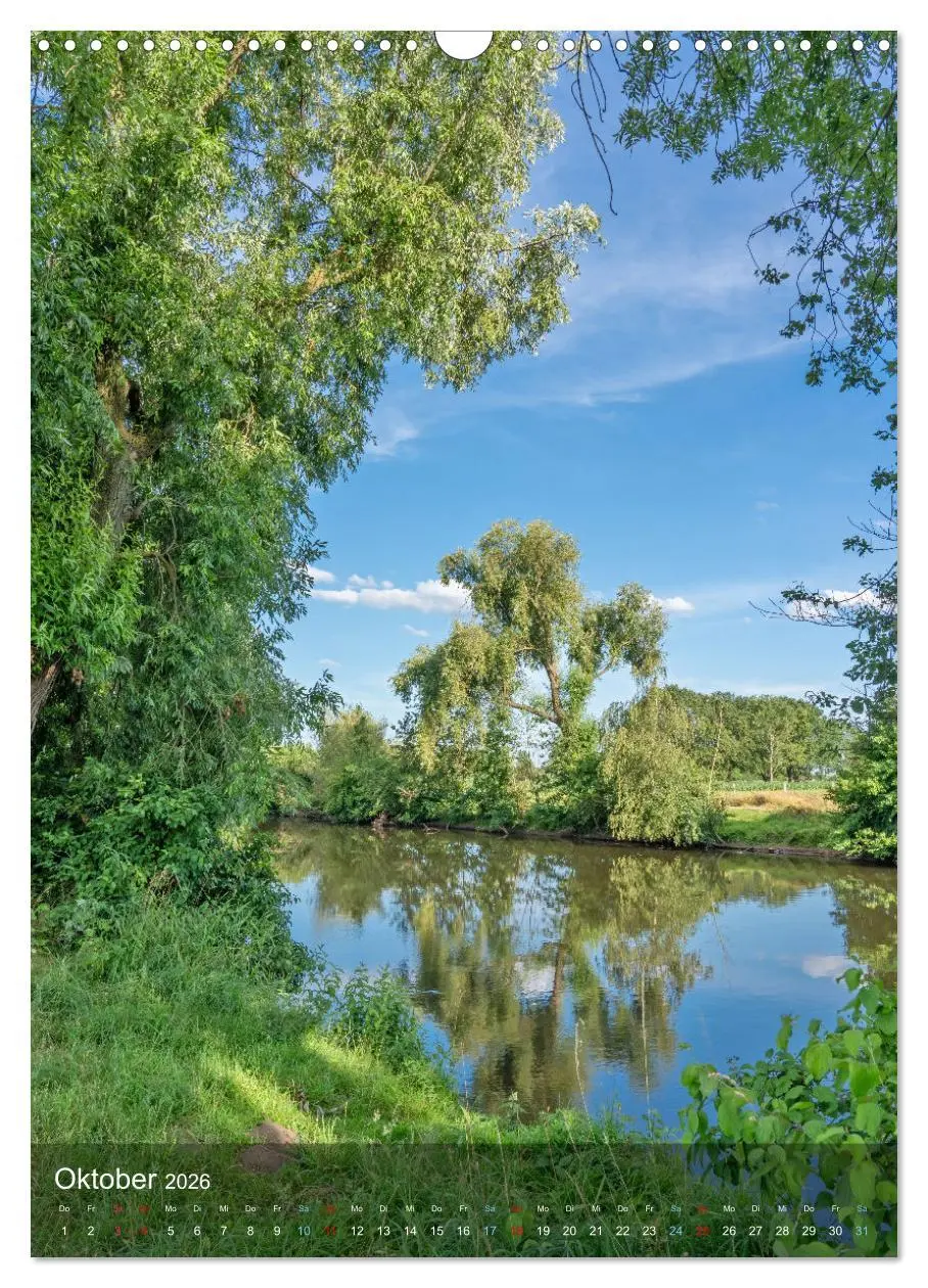 Bild: 9783516295979 | Die Rur im Kreis Heinsberg (Wandkalender 2026 DIN A3 hoch),...