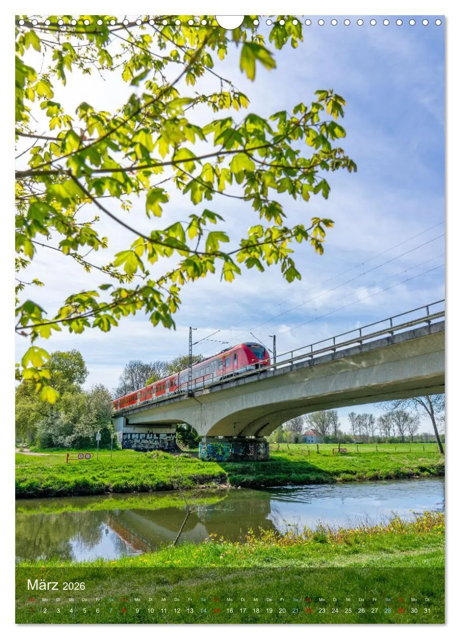 Bild: 9783516295979 | Die Rur im Kreis Heinsberg (Wandkalender 2026 DIN A3 hoch),...