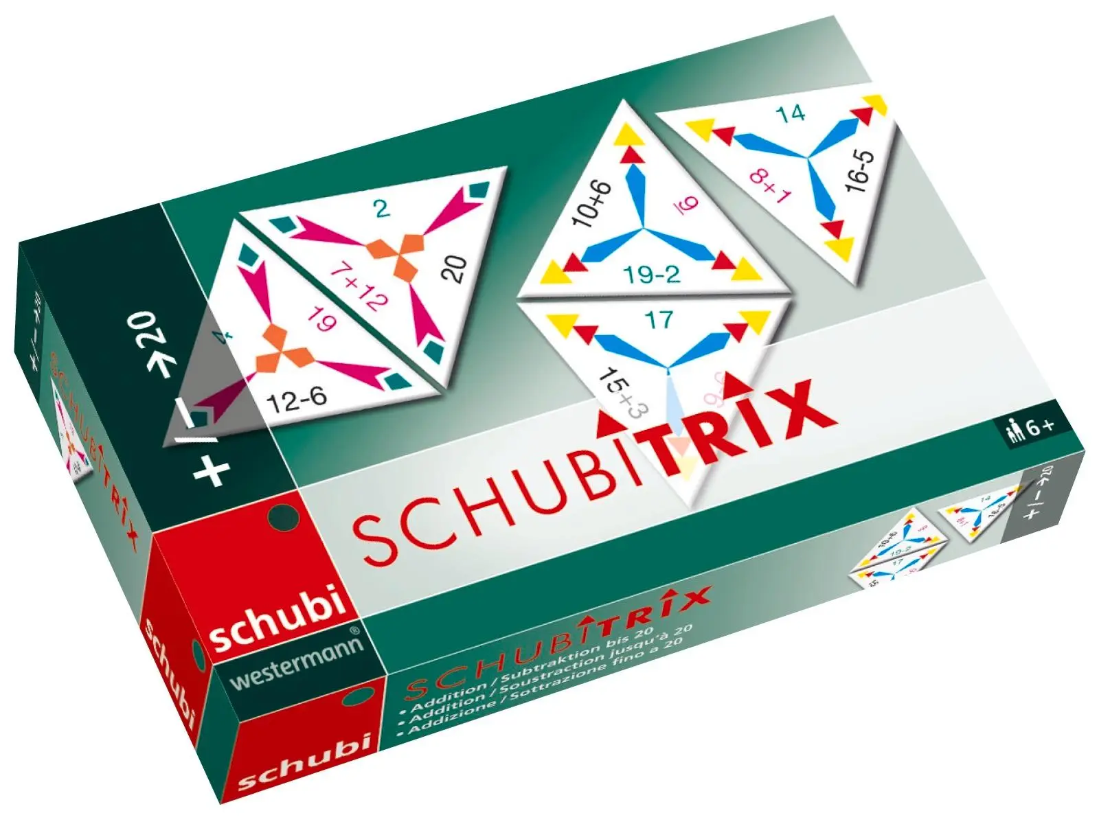Cover: 9783039766079 | SCHUBITRIX Mathematik. Addition und Subtraktion bis 20 | Spiel | 2025