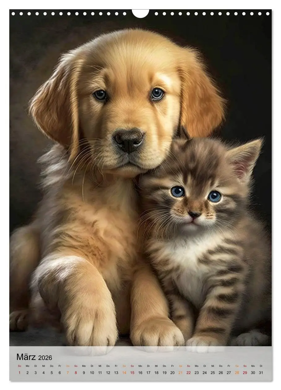 Bild: 9783516326079 | Golden Retriever - ein Hund für die Familie (Wandkalender 2026 DIN...