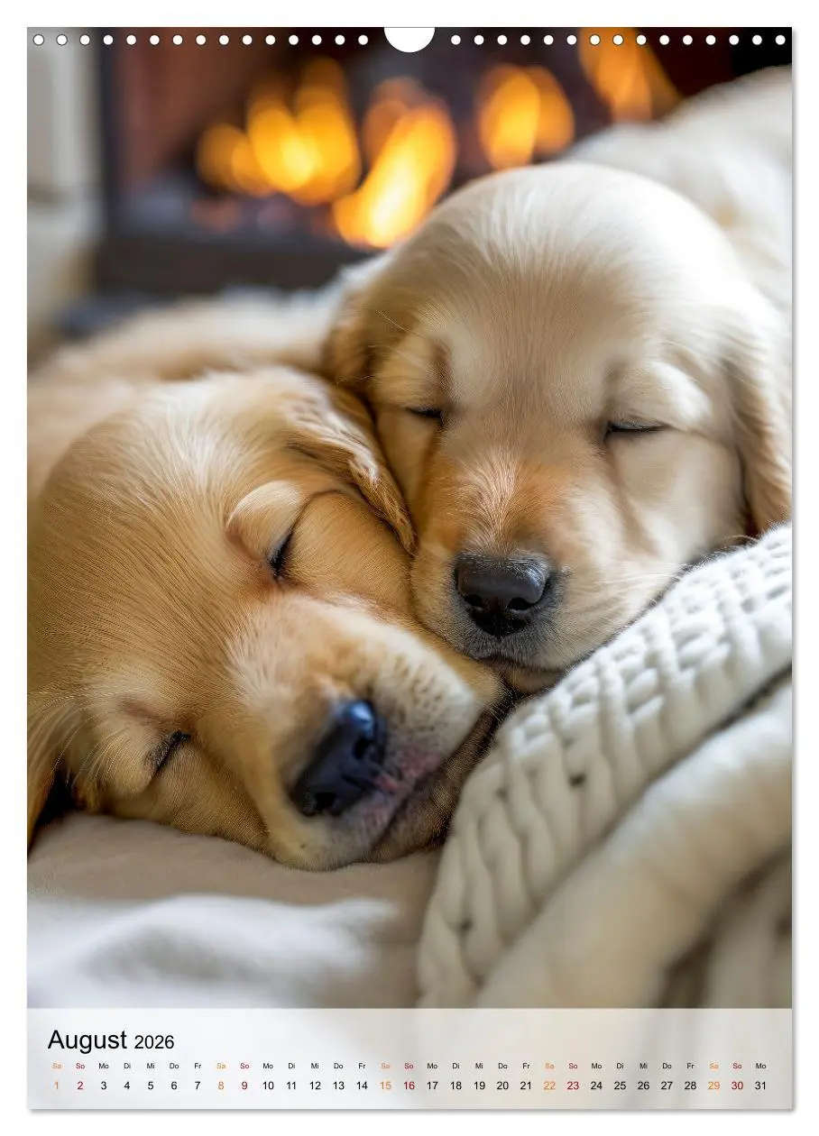 Bild: 9783516326079 | Golden Retriever - ein Hund für die Familie (Wandkalender 2026 DIN...