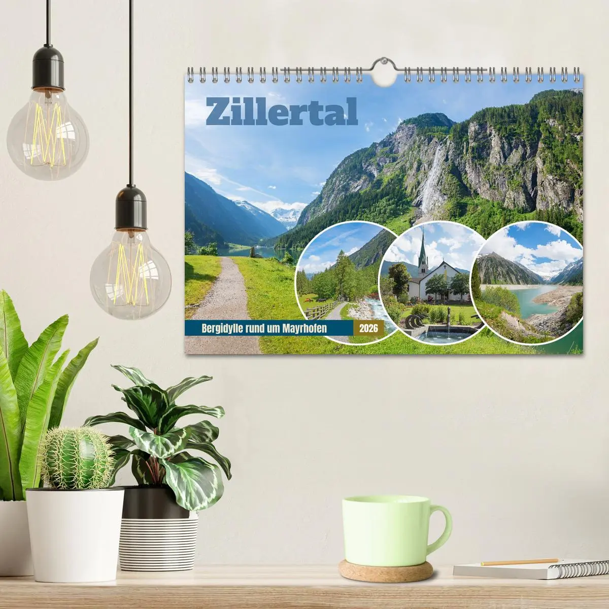 Bild: 9783516636079 | Zillertal - Bergidylle rund um Mayrhofen 2026 (Wandkalender 2026...