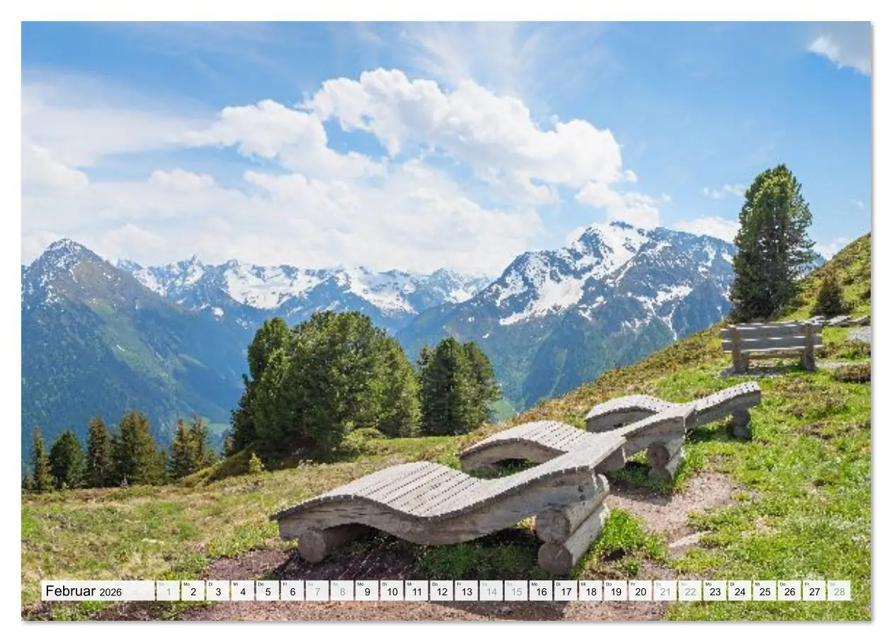 Bild: 9783516636079 | Zillertal - Bergidylle rund um Mayrhofen 2026 (Wandkalender 2026...
