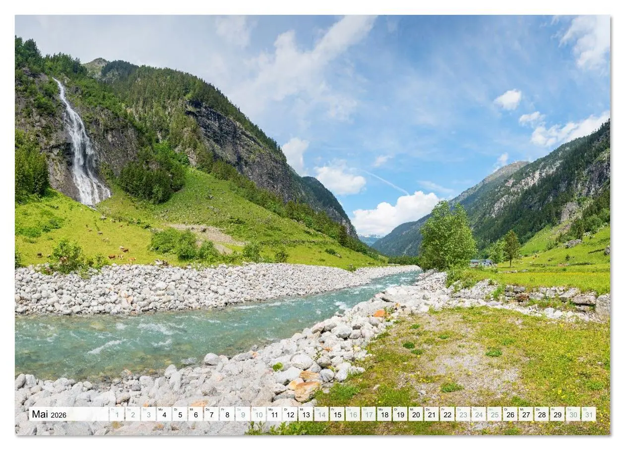 Bild: 9783516636079 | Zillertal - Bergidylle rund um Mayrhofen 2026 (Wandkalender 2026...