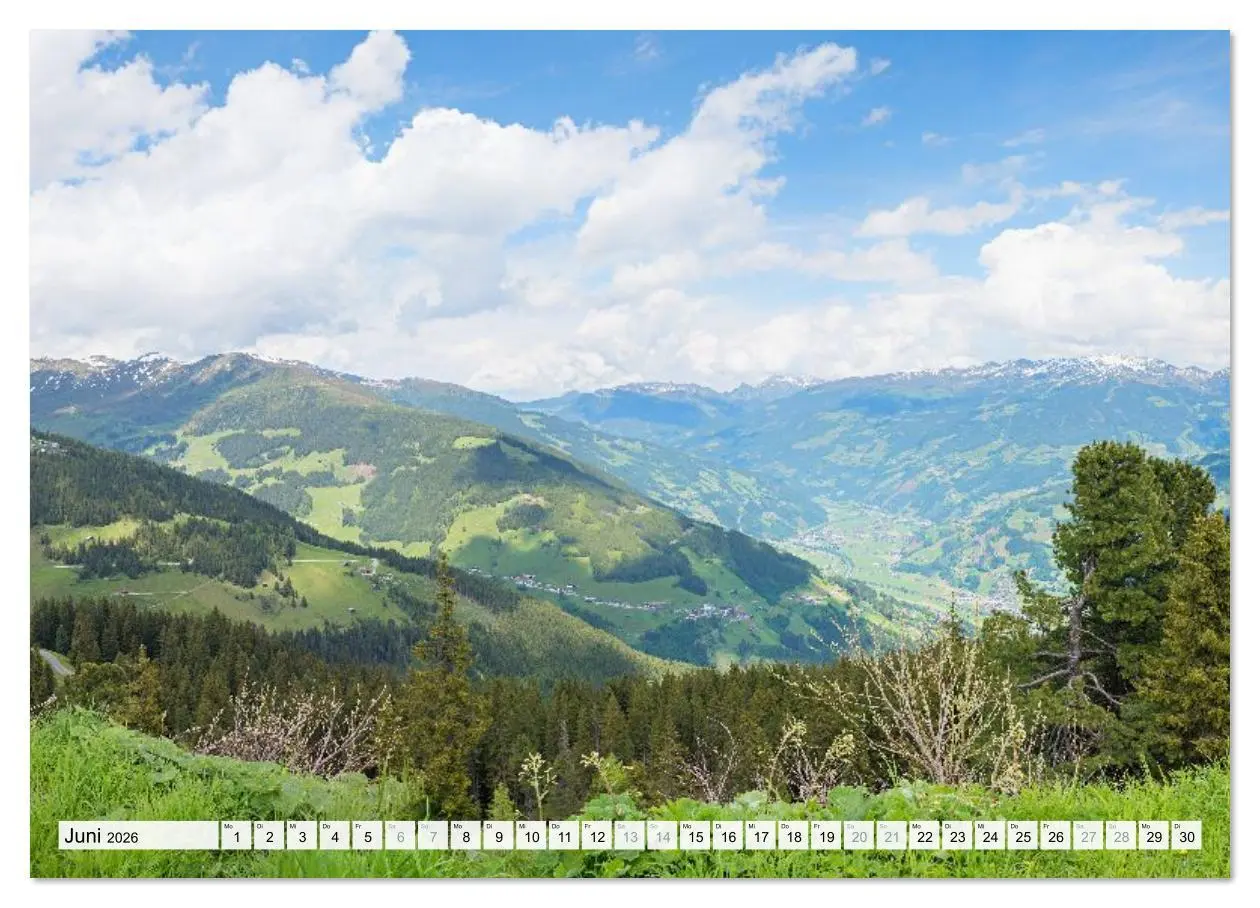 Bild: 9783516636079 | Zillertal - Bergidylle rund um Mayrhofen 2026 (Wandkalender 2026...