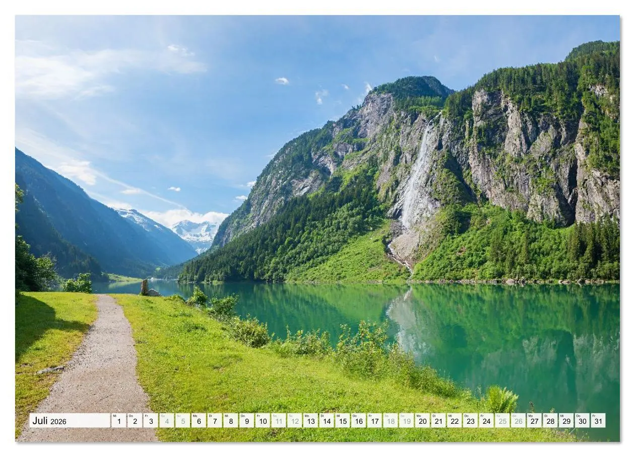 Bild: 9783516636079 | Zillertal - Bergidylle rund um Mayrhofen 2026 (Wandkalender 2026...