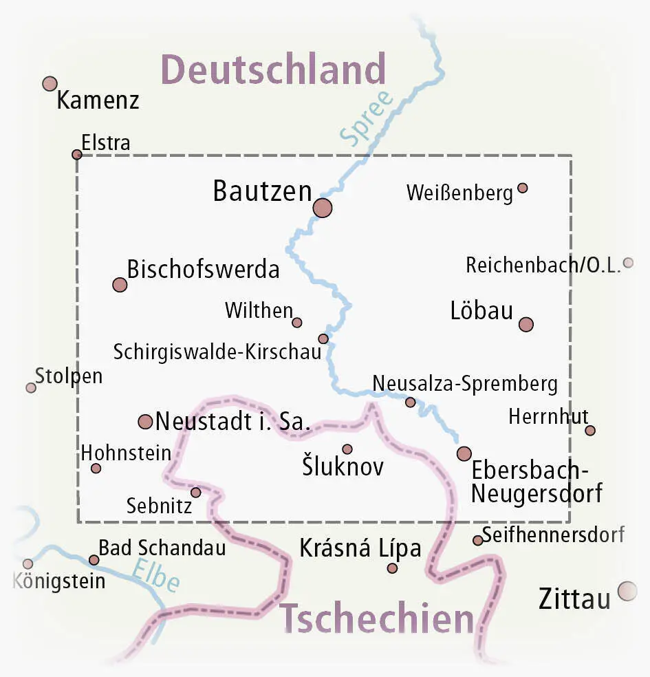 Bild: 9783747306079 | Publicpress Rad- und Wanderkarte Oberlausitzer Bergland, Bautzen,...