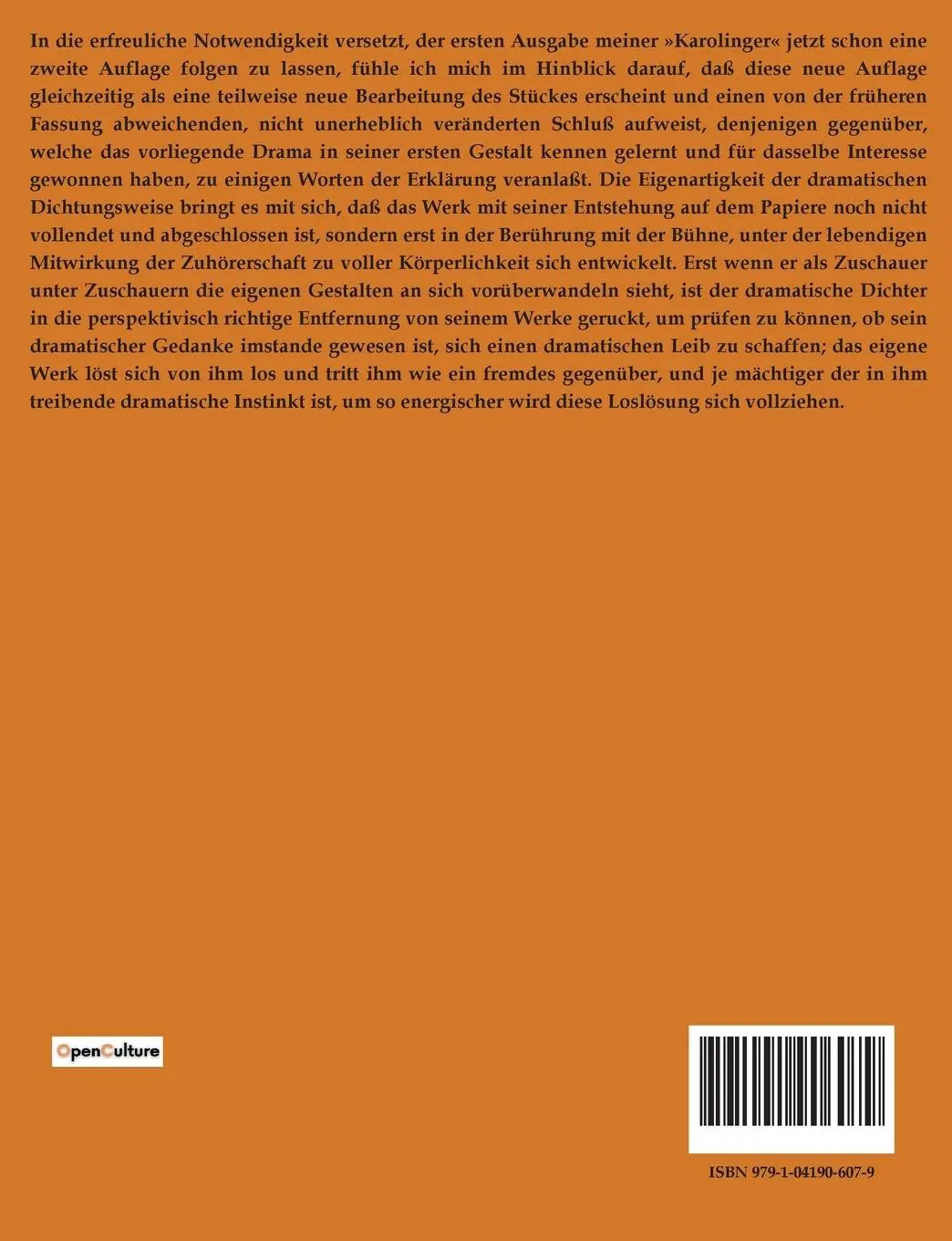 Rückseite: 9791041906079 | Die Karolinger | Ernst Von Wildenbruch | Taschenbuch | 188 S. | 2023