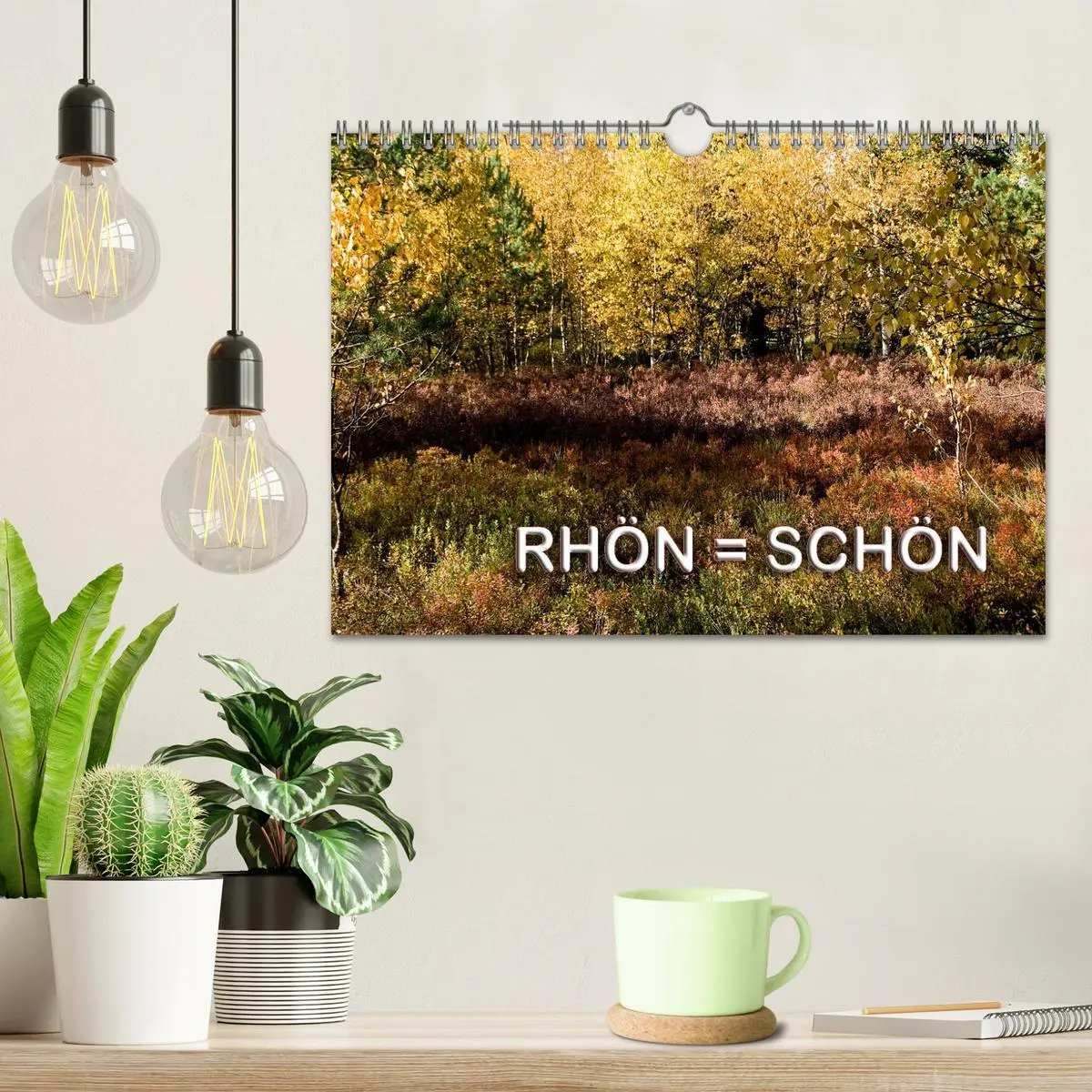 Bild: 9783516176179 | RHÖN = SCHÖN (Wandkalender 2026 DIN A4 quer), CALVENDO Monatskalender