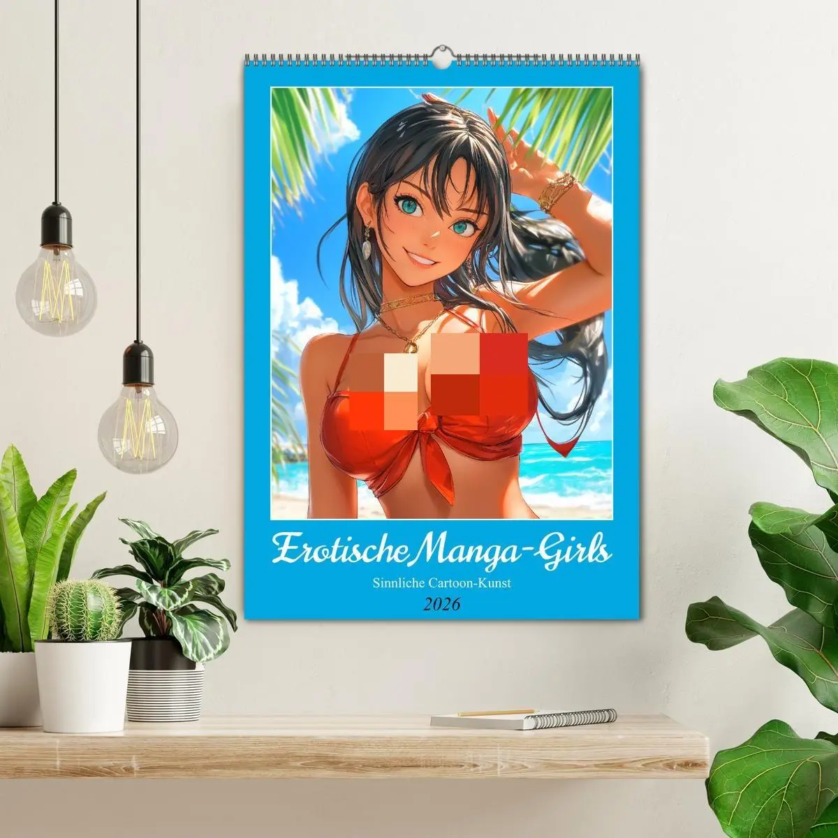 Bild: 9783516246179 | Erotische Manga-Girls. Sinnliche Cartoon-Kunst (Wandkalender 2026...