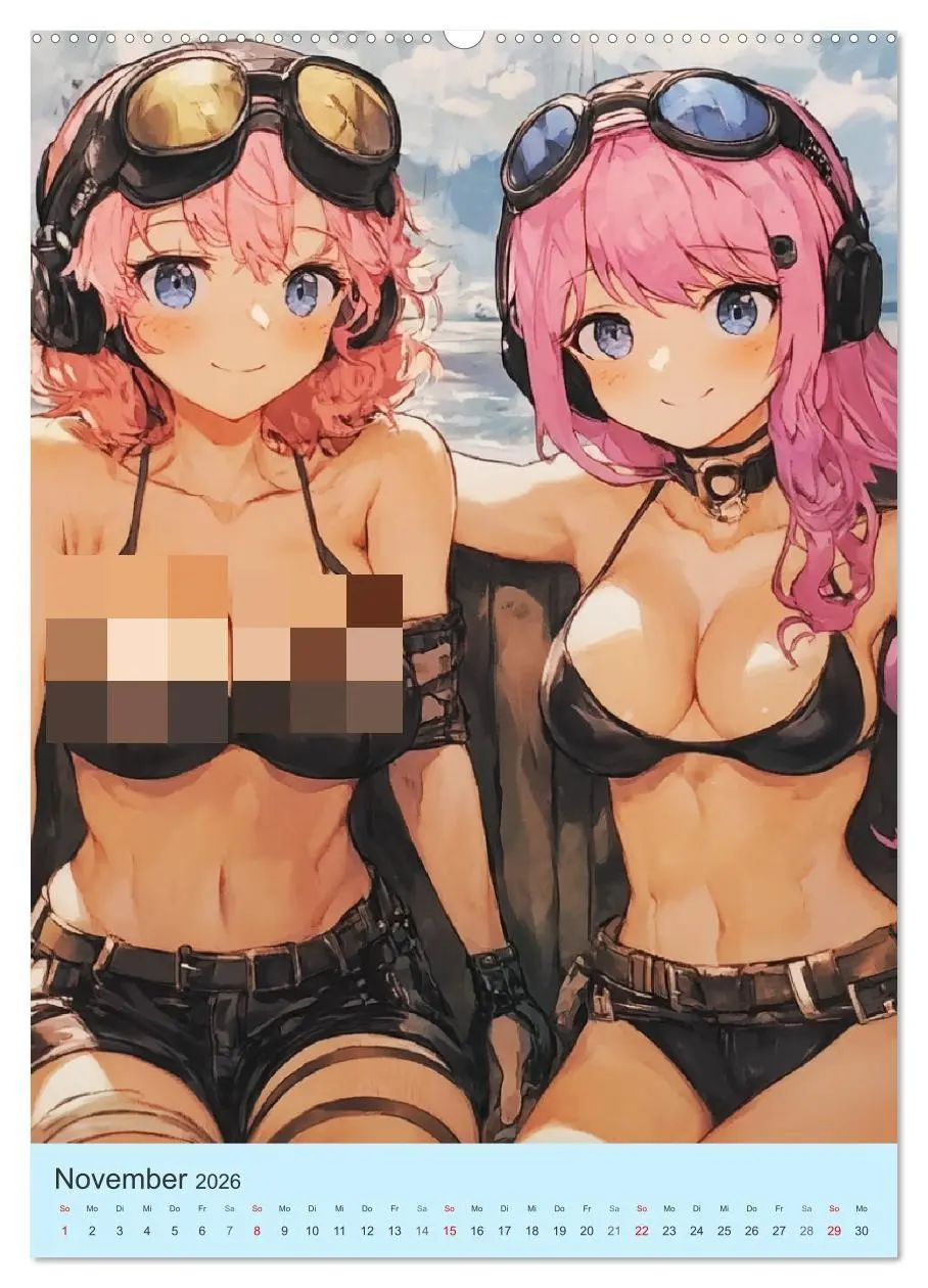 Bild: 9783516246179 | Erotische Manga-Girls. Sinnliche Cartoon-Kunst (Wandkalender 2026...