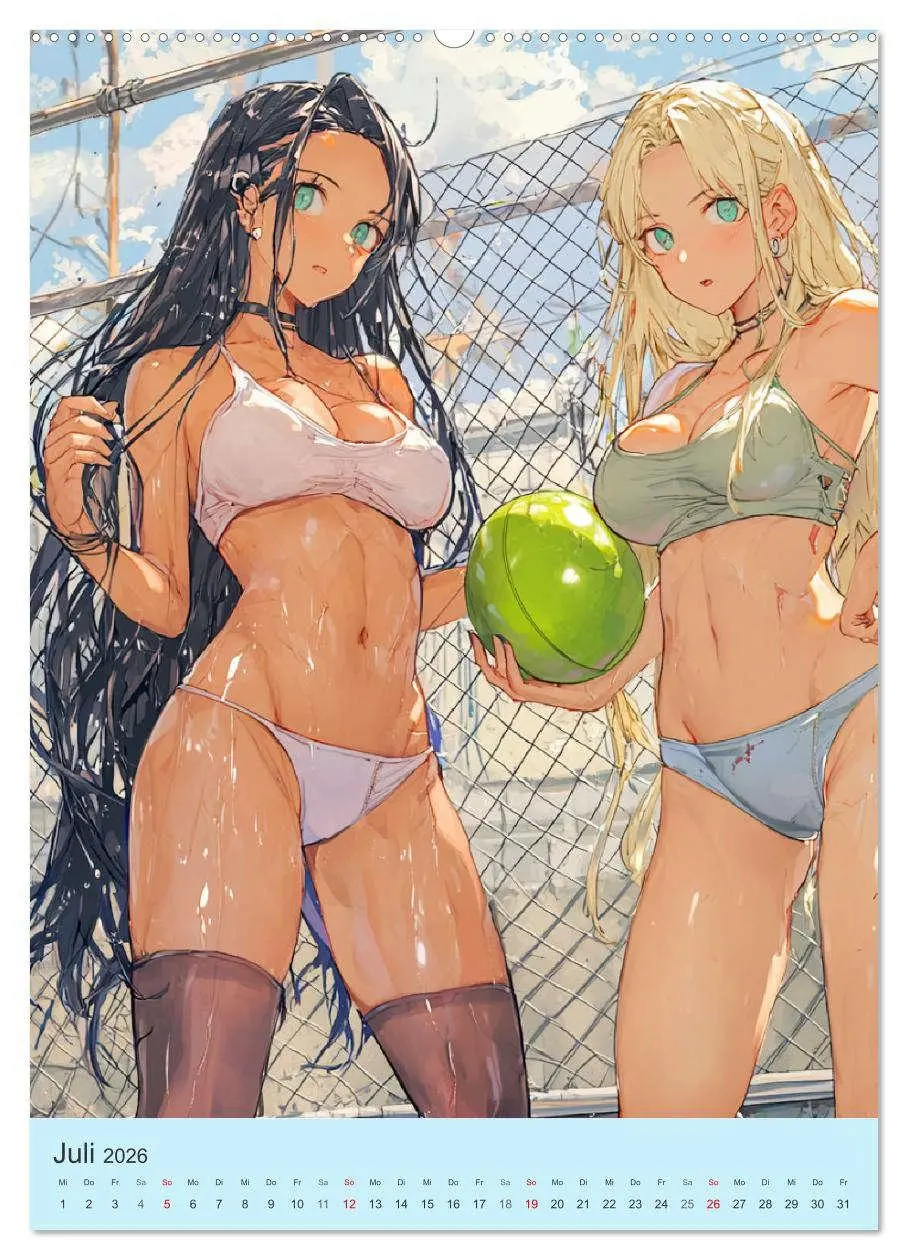 Bild: 9783516246179 | Erotische Manga-Girls. Sinnliche Cartoon-Kunst (Wandkalender 2026...
