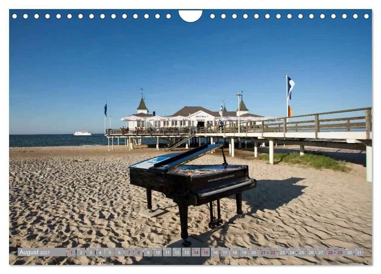 Bild: 9783516796179 | Usedom - Perle an der Ostsee (Wandkalender 2027 DIN A4 quer),...