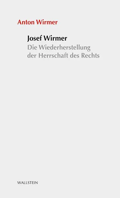 Cover: 9783835336179 | Josef Wirmer | Anton Wirmer | Taschenbuch | 42 S. | Deutsch | 2020