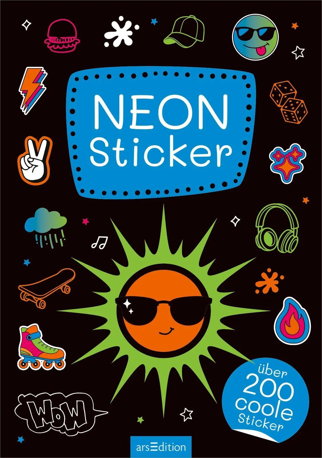 Bild: 4014489136279 | Neon-Sticker | Über 200 coole Sticker | Broschüre | 16 S. | Deutsch