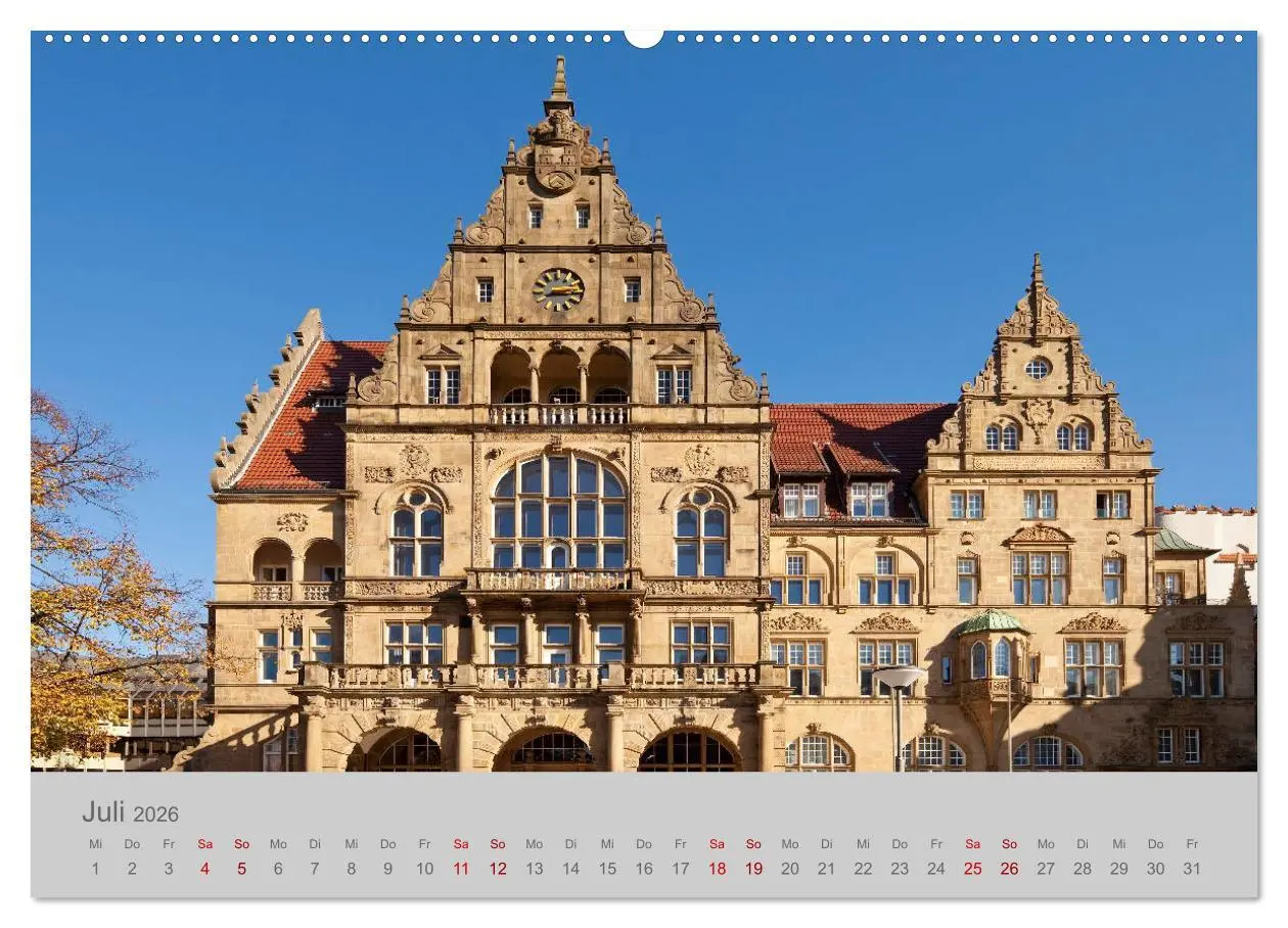 Bild: 9783457766279 | Bielefeld Am Rand des Teutoburger Waldes (Wandkalender 2026 DIN A2...