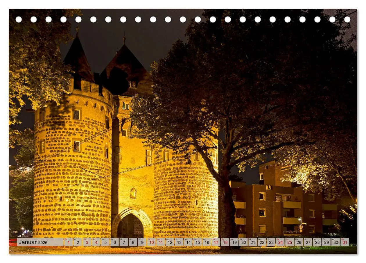 Bild: 9783457836279 | Hansestadt Neuss (Tischkalender 2026 DIN A5 quer), CALVENDO...