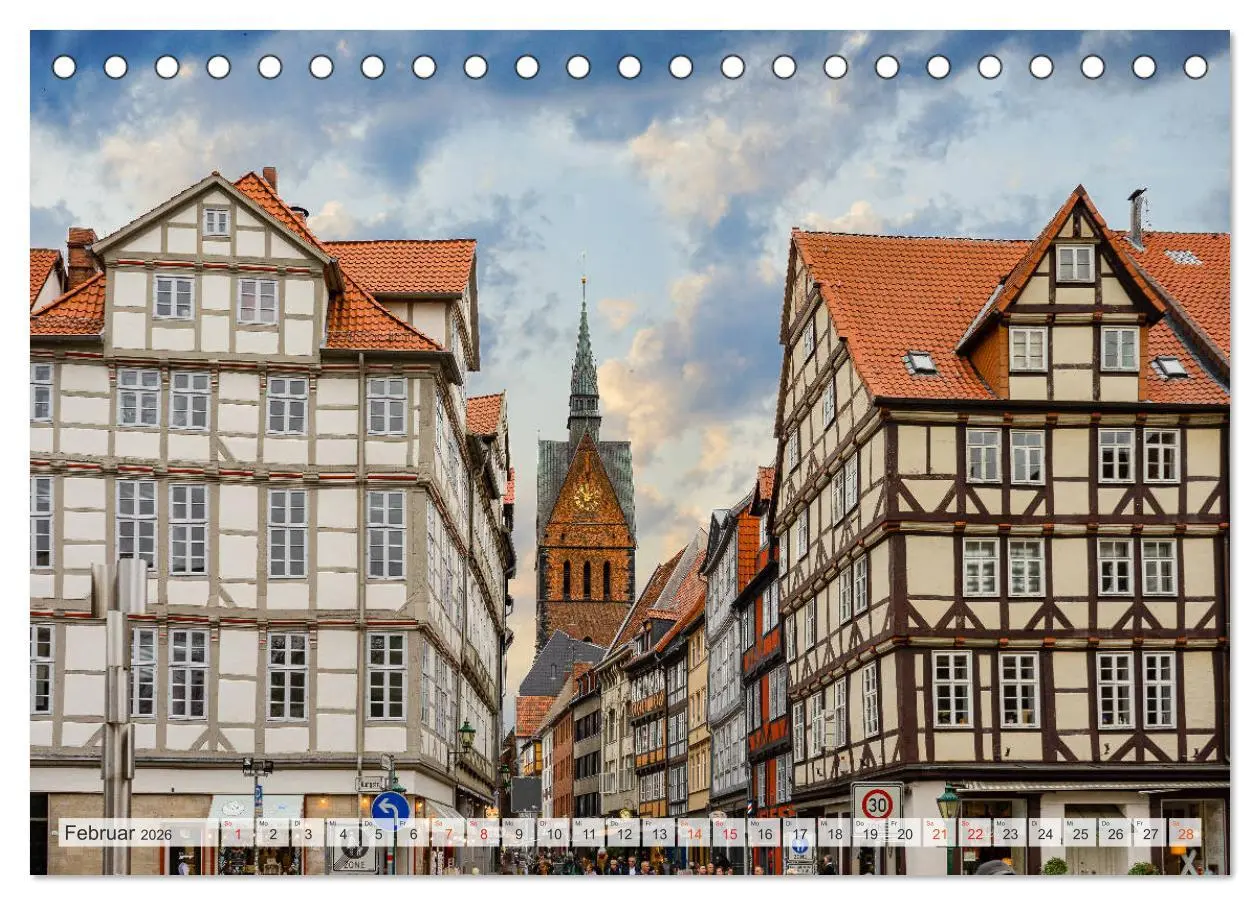 Bild: 9783516236279 | Hannover Stadtansichten (Tischkalender 2026 DIN A5 quer), CALVENDO...