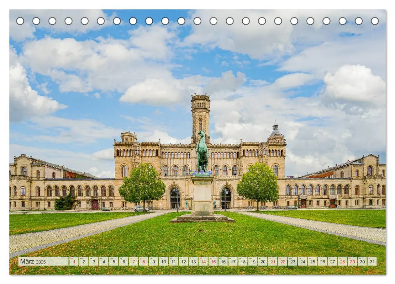 Bild: 9783516236279 | Hannover Stadtansichten (Tischkalender 2026 DIN A5 quer), CALVENDO...