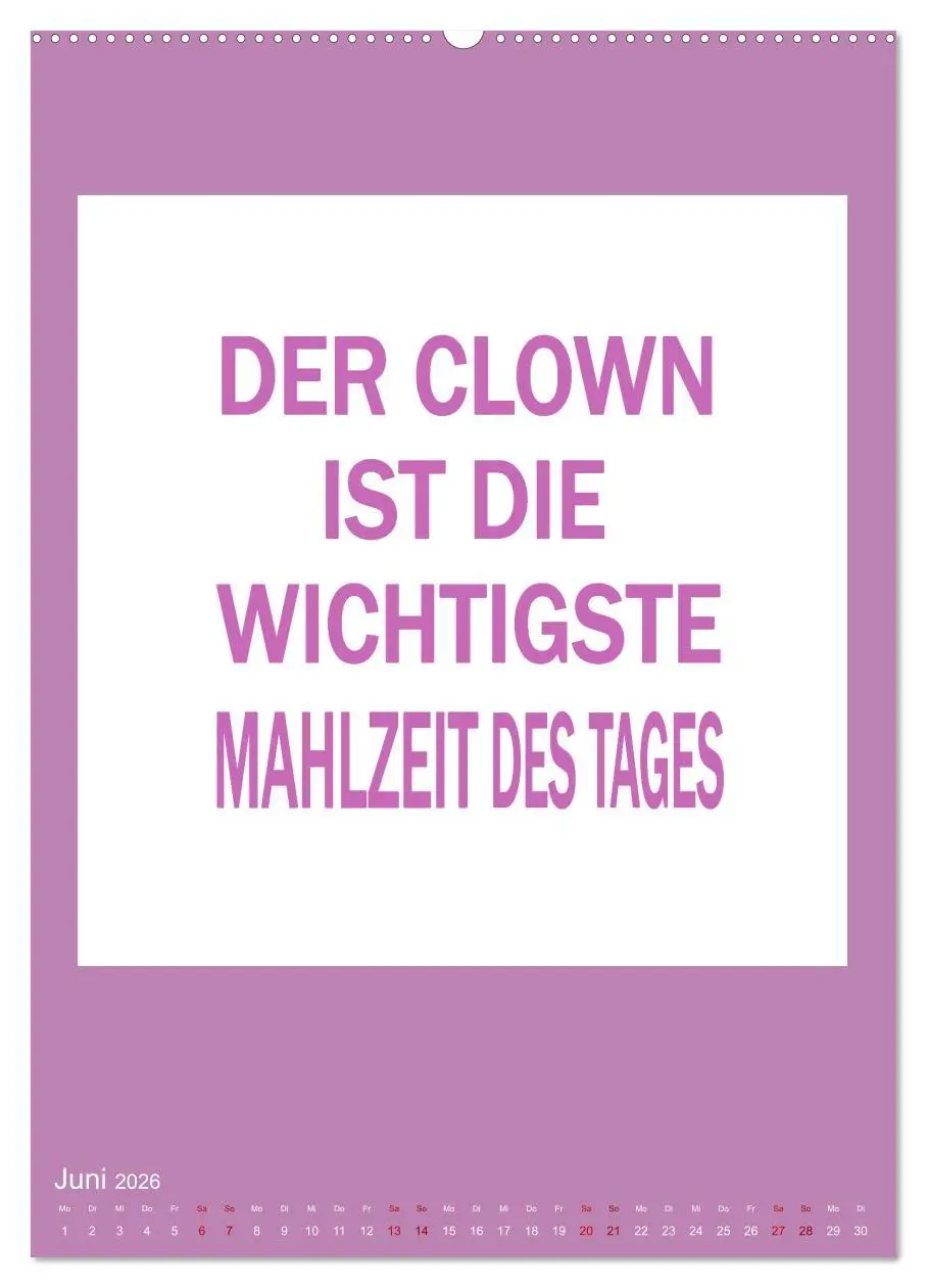 Bild: 9783516306279 | Memo an mich (Wandkalender 2026 DIN A2 hoch), CALVENDO Monatskalender