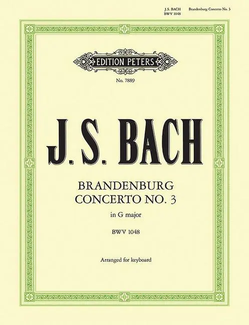 Cover: 9790577086279 | Brandenburgs Concert 3 | Johann Sebastian Bach | Taschenbuch | Buch