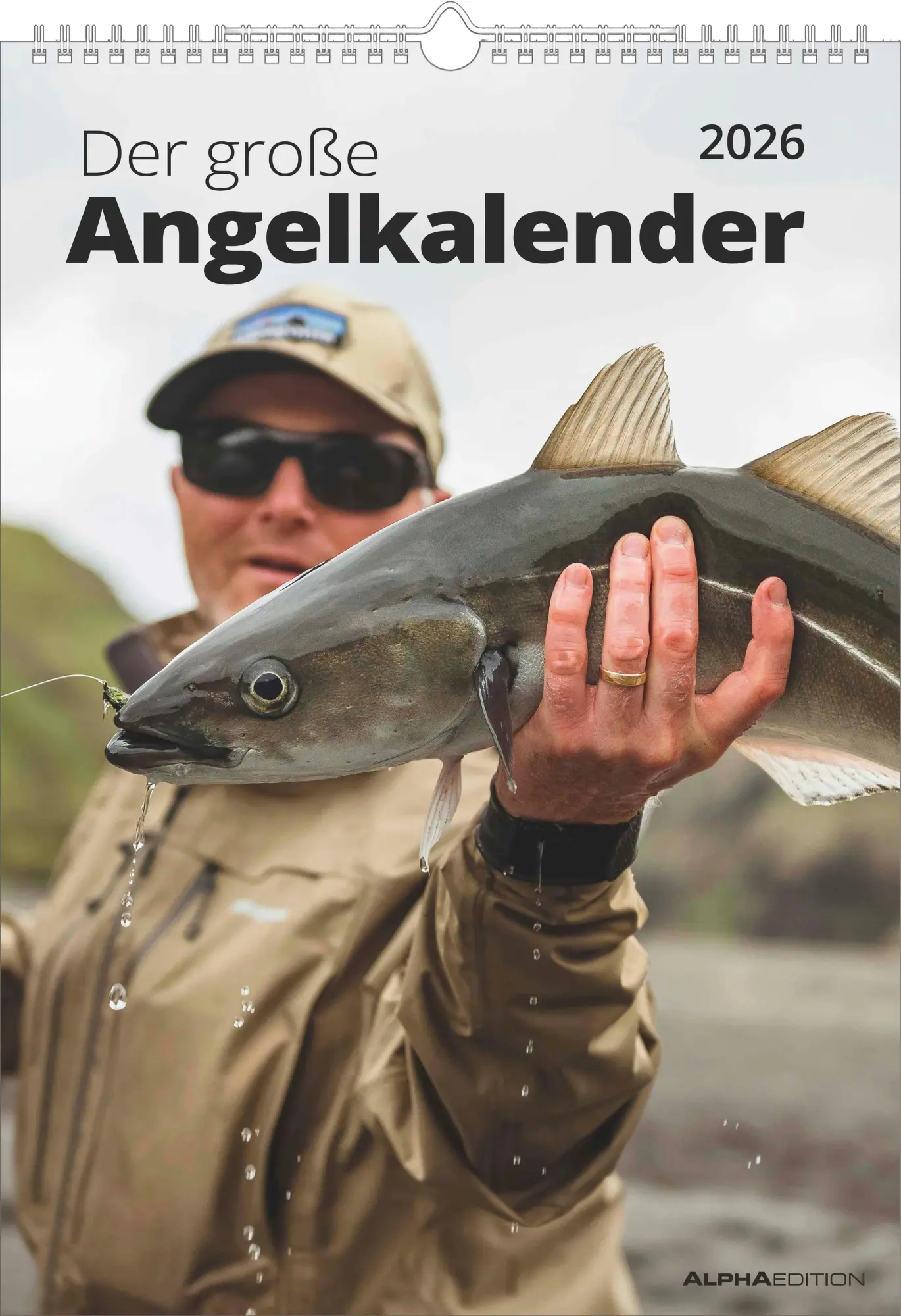 Cover: 4069095006379 | Der große Angelkalender 2026 - Bildkalender A3 (29,7x42 cm) - mit...