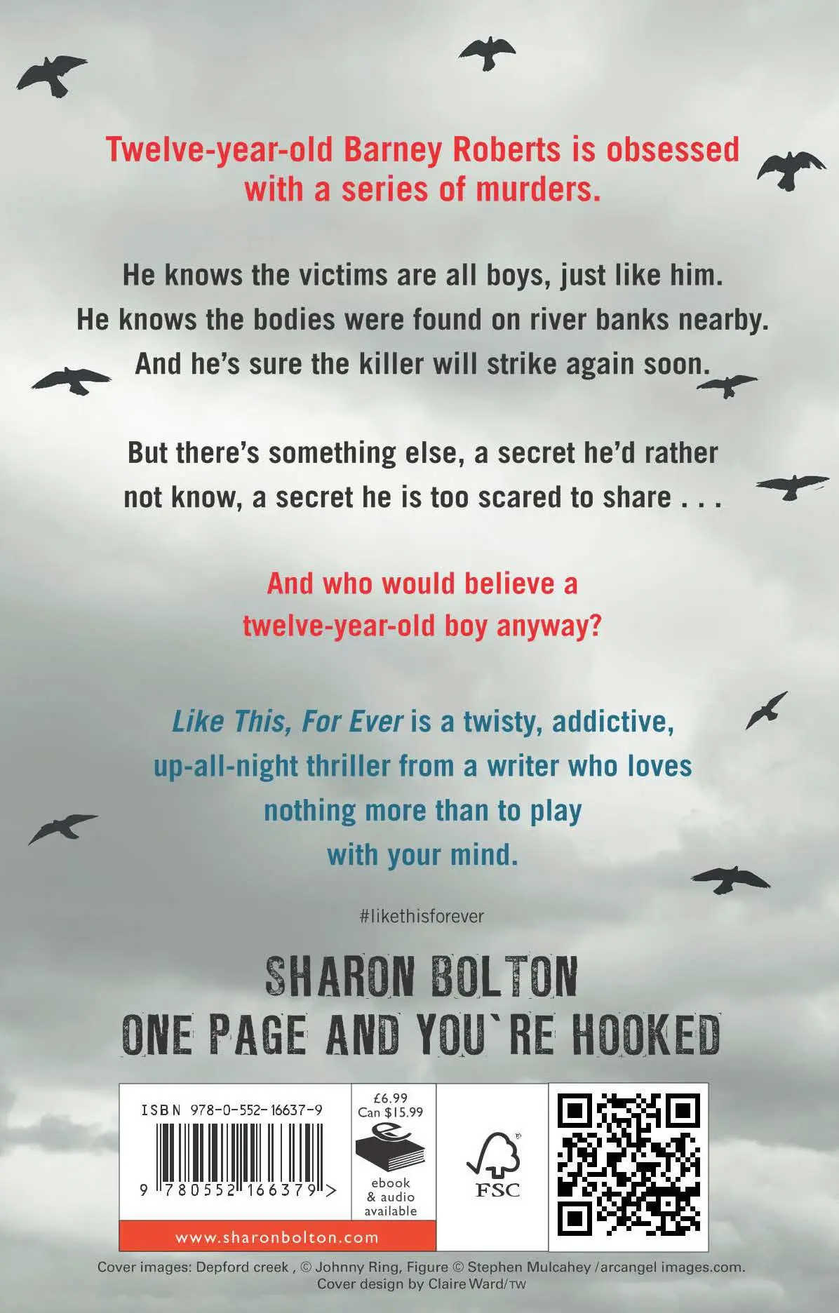Rückseite: 9780552166379 | Like This, For Ever | Sharon Bolton | Taschenbuch | Englisch | 2013