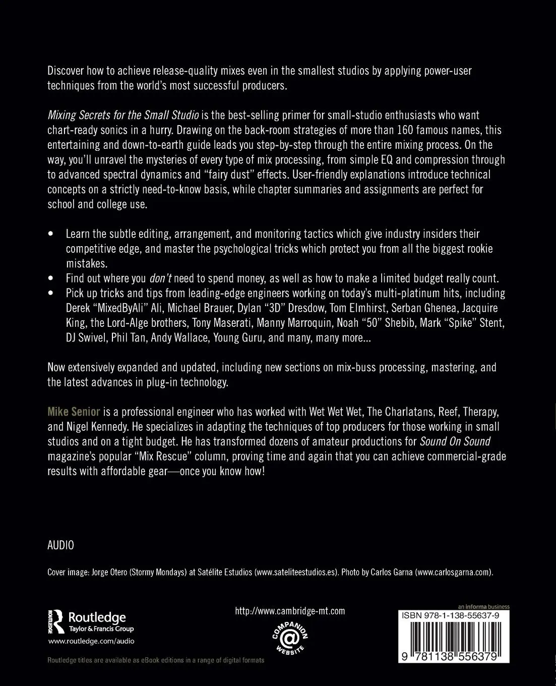 Rückseite: 9781138556379 | Mixing Secrets for the Small Studio | Mike Senior | Taschenbuch | 2018