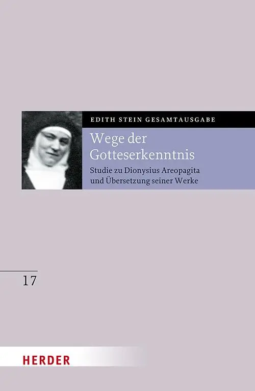 Cover: 9783451026379 | Wege der Gotteserkenntnis | Edith Stein | Buch | 320 S. | Deutsch