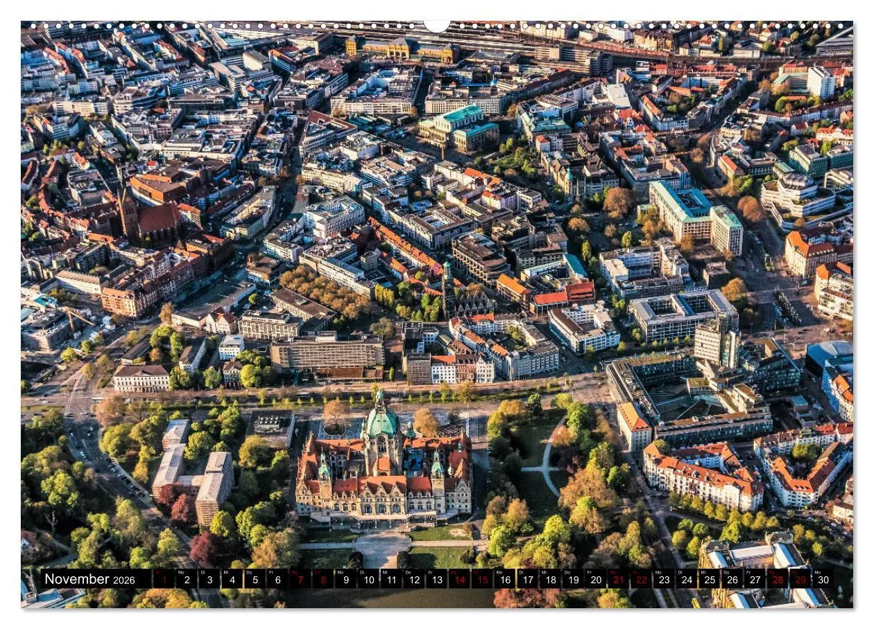 Bild: 9783457756379 | Hannover - Luftige Einblicke (hochwertiger Premium Wandkalender...