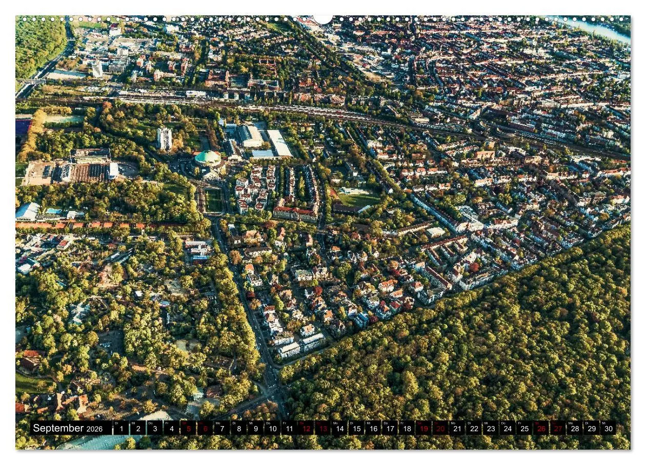 Bild: 9783457756379 | Hannover - Luftige Einblicke (hochwertiger Premium Wandkalender...