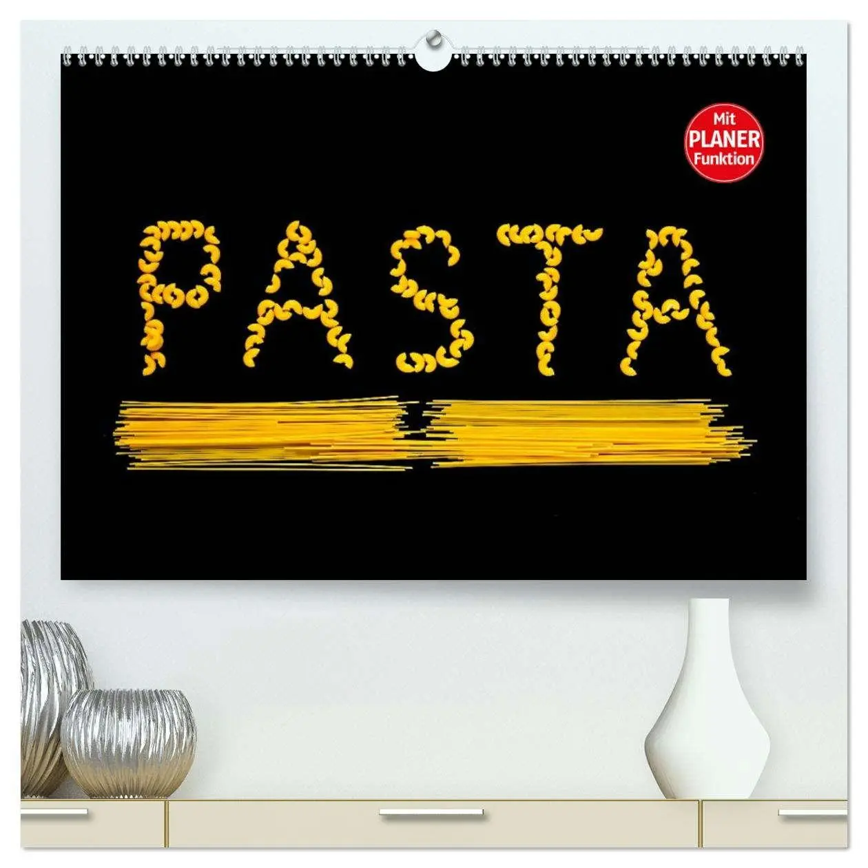 Cover: 9783457996379 | Pasta (hochwertiger Premium Wandkalender 2026 DIN A2 quer),...