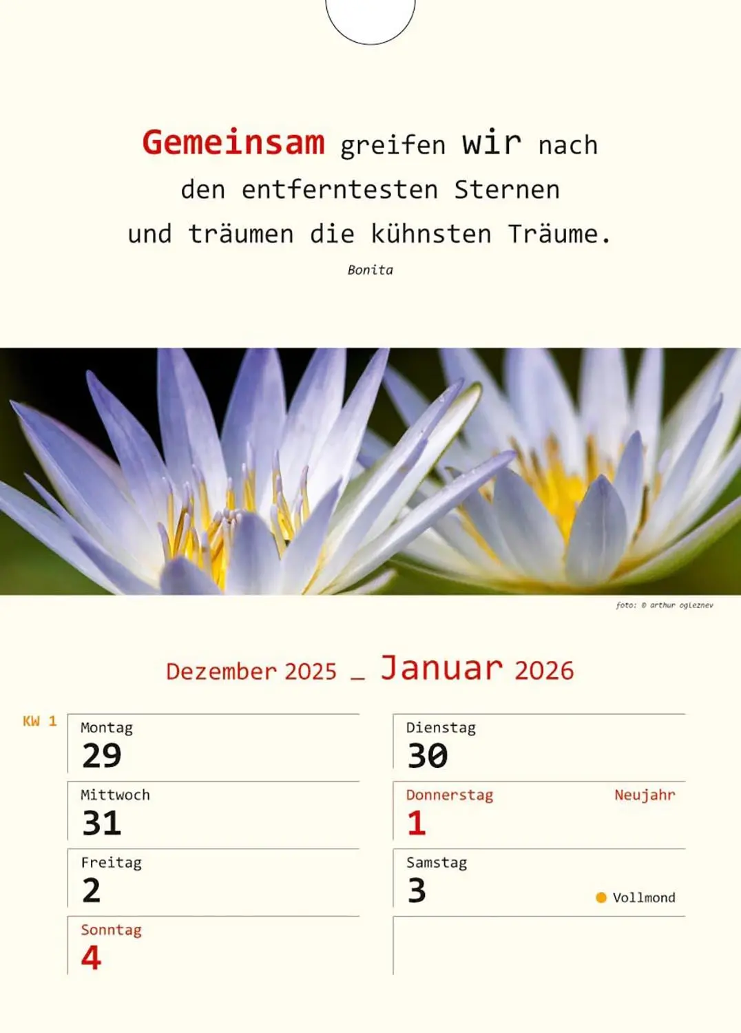 Bild: 9783948276379 | Wir-Kalender 2026 | gemeinsam. miteinander. füreinander. | Kalender
